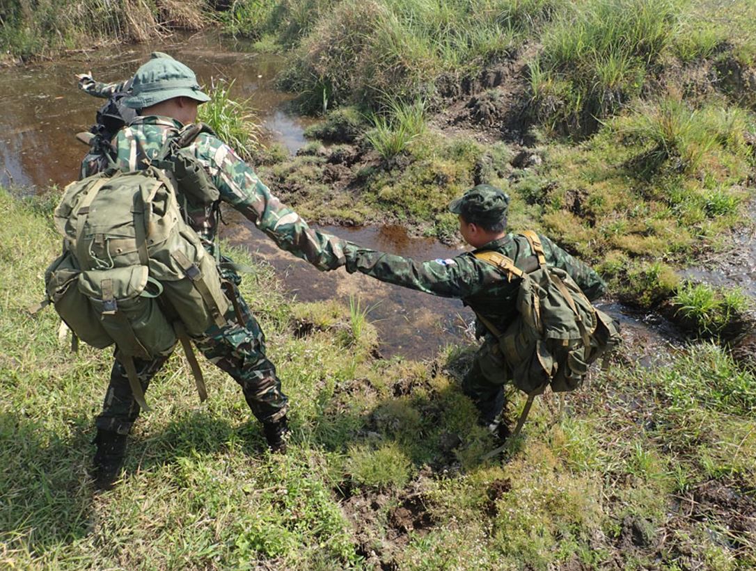 Wildhüter Patrouilliengang