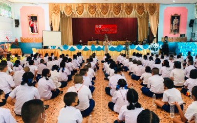 Tigerschutzkampagne an Schule